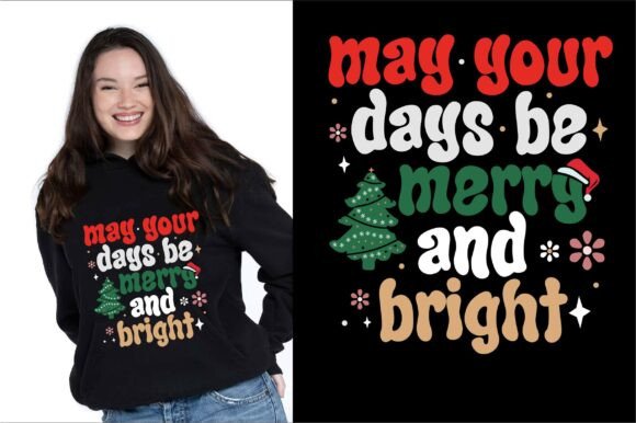 Download May Your Days Be Merry and Bright Design - Bright design Collection