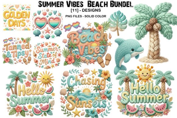 Download Summer Vibes Beach Bundel - Premium Resources